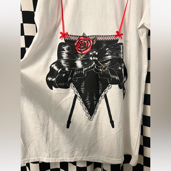 NWT Vintage Sensual Teeze Night Gown Lingerie Shirt - Picture 14 of 14